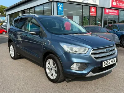 Used Ford Kuga Titanium 120 HP (88 kW) 2018 Blue SUV