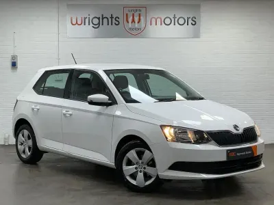 Used Skoda Fabia SE 2015 White Hatchback