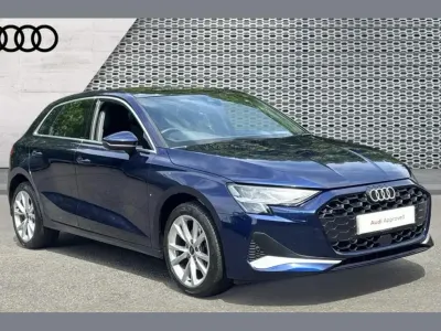 Used Audi A3 Sport 113 HP (83 kW) 2025 Blue Hatchback