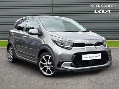 Used Kia Picanto X-Line 65 HP (47 kW) 2024 Grey Hatchback