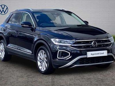 Used VW T-Roc Style 110 HP (80 kW) 2022 Black SUV
