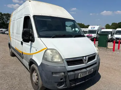 Used Vauxhall Movano 2006 White MPV
