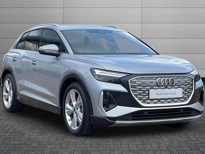 New Audi Q4 e-tron S-Line 210 kW (286 HP) 2026 Floret silver SUV