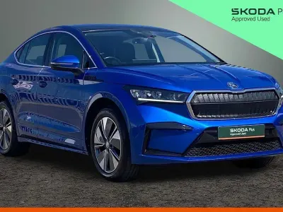 Used Skoda Enyaq iV 110 kW (150 HP) 2023 Race blue metallic SUV