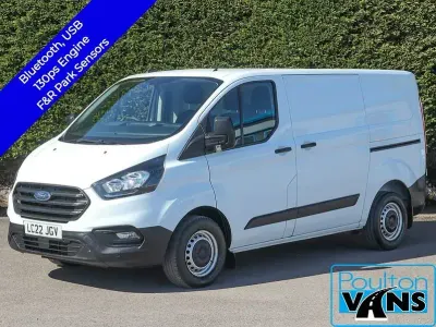 Begagnad Ford Transit Custom 130 HK (95 kW) 2022 Vit Van