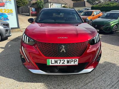 Red Used 2022 Peugeot e-2008 Premium SUV | £15,990 (Fair price)