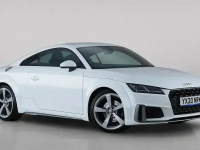 Used Audi TT S-Line 197 HP (144 kW) 2020 White Coupe