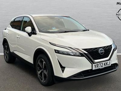 White Used 2022 Nissan Qashqai N-Connecta SUV | £16,445 (Fair price)