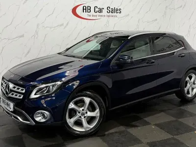 Used Mercedes GLA200 Premium Plus 136 HP (100 kW) 2018 Blue SUV