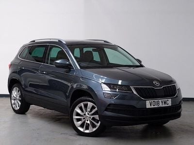 Used Skoda Karoq SE L 115 HP (84 kW) 2018 Grey SUV