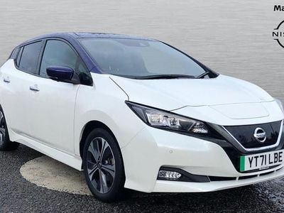 Used Nissan Leaf Tekna 110 kW (150 HP) 2021 White Hatchback
