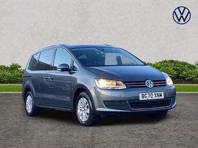 Grey Used 2020 VW Sharan SE MPV | £23,390 (Expensive)
