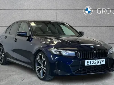 Used BMW 320 M Sport 184 HP (135 kW) 2023 Blue Sedan