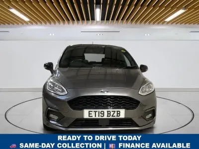 Second-hand Ford Fiesta ST-Line X 140 CP (102 kW) 2019 Gri Hatchback