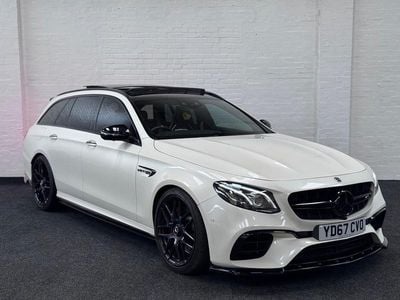 Used Mercedes E63S AMG Premium 2018 White Estate