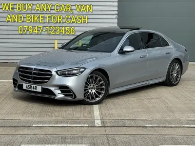 Used Mercedes S350 AMG Line Premium 2024 Silver Sedan