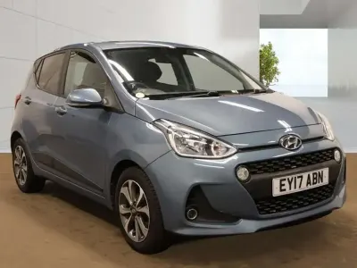 Used Hyundai i10 Premium SE 87 HP (63 kW) 2017 Blue Hatchback