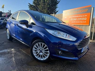 Blue Used 2015 Ford Fiesta Titanium Hatchback | £6,690 (Fair price)