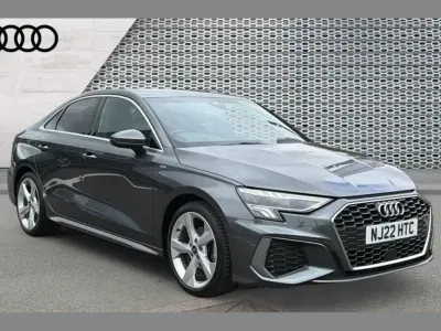 Used Audi A3 S-Line 147 HP (108 kW) 2022 Grey Sedan