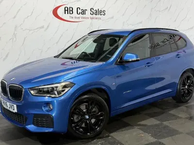 Begagnad BMW X1 M Sport 2016 Blå SUV