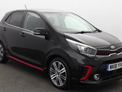 Used Kia Picanto GT-Line 66 HP (48 kW) 2018 Midnight black Hatchback