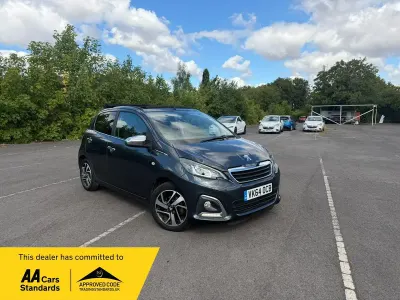 Used Peugeot 108 Allure 82 HP (60 kW) 2014 Grey Hatchback