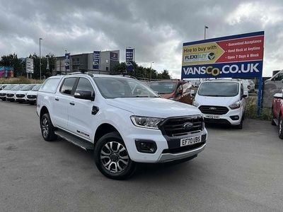 Begagnad Ford Ranger Wildtrack 2021 Vit Pickup
