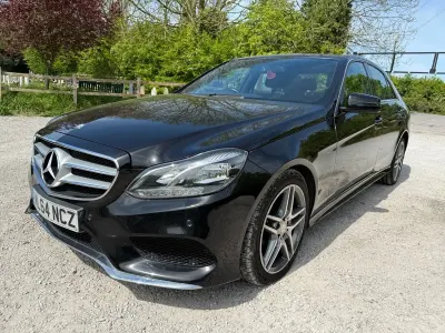 Begagnad Mercedes E250 AMG 204 HK (150 kW) 2014 Svart Sedan
