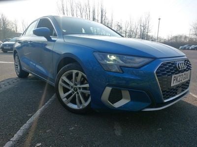 Used Audi A3 Sport 110 HP (80 kW) 2023 Blue Sedan