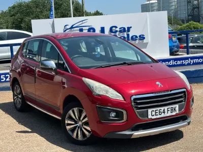 Used Peugeot 3008 Active 115 HP (84 kW) 2014 Red Estate
