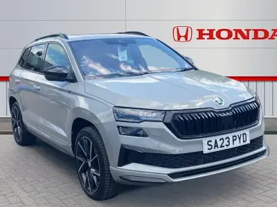 Used Skoda Karoq SportLine 190 HP (139 kW) 2023 Grey SUV