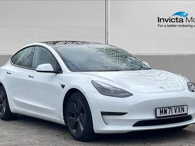Used Tesla Model 3 Long Range AWD 366 kW (498 HP) 2021 White Sedan