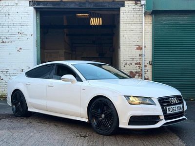 White Used 2012 Audi A7 S-Line Hatchback | £5,995 (A bit pricey)