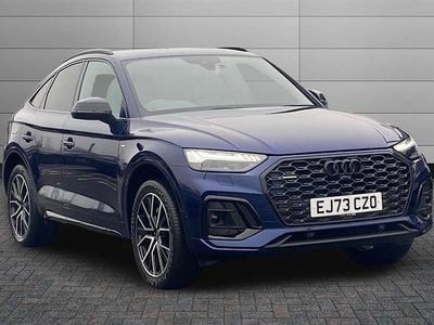 Used Audi Q5 Comfort 204 HP (150 kW) 2023 Navarra blue SUV