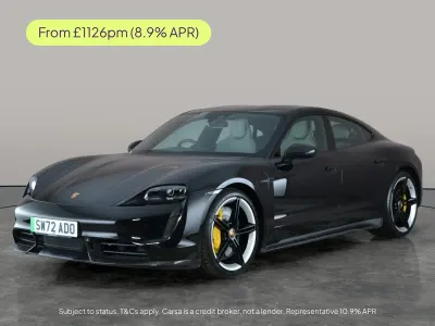 Used Porsche Taycan Performance Package 559 kW (761 HP) 2022 Black Sedan