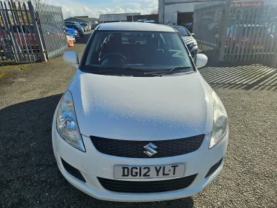 Used Suzuki Swift SZ3 94 HP (69 kW) 2012 White Hatchback