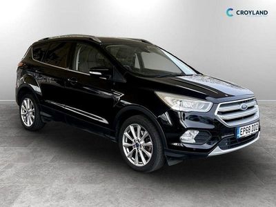 Used Ford Kuga Titanium 150 HP (110 kW) 2019 Black SUV