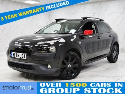 Used Citroën C4 Cactus Flair 110 HP (80 kW) 2016 Black Hatchback