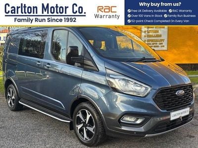 Used Ford Transit Custom Active 170 HP (125 kW) 2021 Blue Van