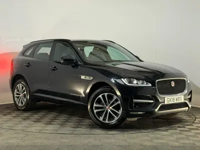 Used Jaguar F-Pace R-Sport 180 HP (132 kW) 2018 Black SUV