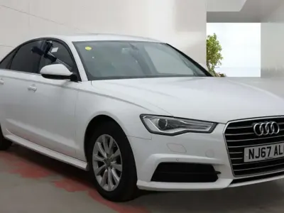 Begagnad Audi A6 Performance 190 HK (139 kW) 2017 Vit Sedan