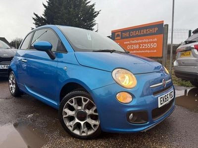 Blue Used 2015 Fiat 500S S Hatchback | £5,490 (Fair price)