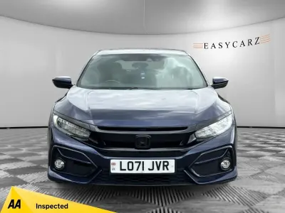 Used Honda Civic SR 126 HP (92 kW) 2022 Blue Hatchback