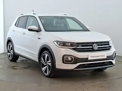 Used VW T-Cross R-line 110 HP (80 kW) 2023 White SUV