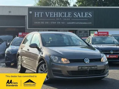 Used VW Golf VII SE 105 HP (77 kW) 2013 Grey Hatchback
