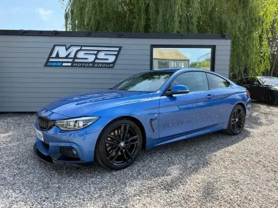 Used BMW 420 M Sport 190 HP (139 kW) 2017 Blue Coupe