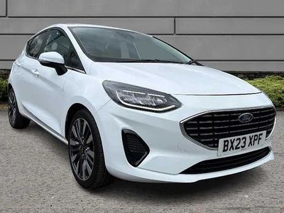 Used Ford Fiesta Titanium X 123 HP (90 kW) 2023 White Hatchback