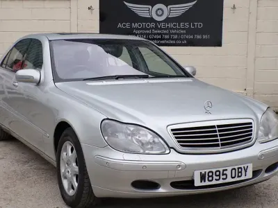 Used Mercedes S500L 297 HP (218 kW) 2000 Silver Sedan