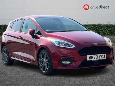 Usado Ford Fiesta ST-Line 2021 Vermelho Citadino