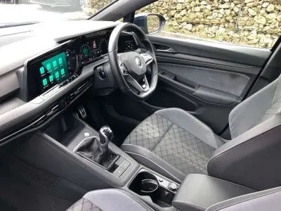 Used VW Golf VII R-line 2021 Blue Hatchback